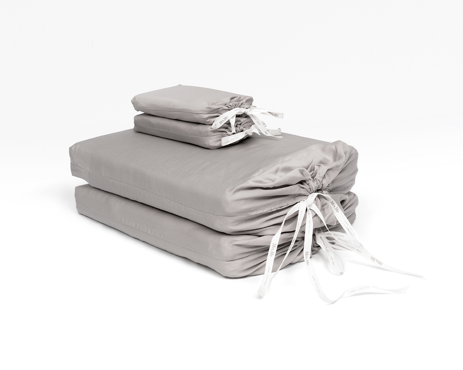 Mrs.Me bedlinen Cocoon Platinum Tencel 300tc 1200 x 1200