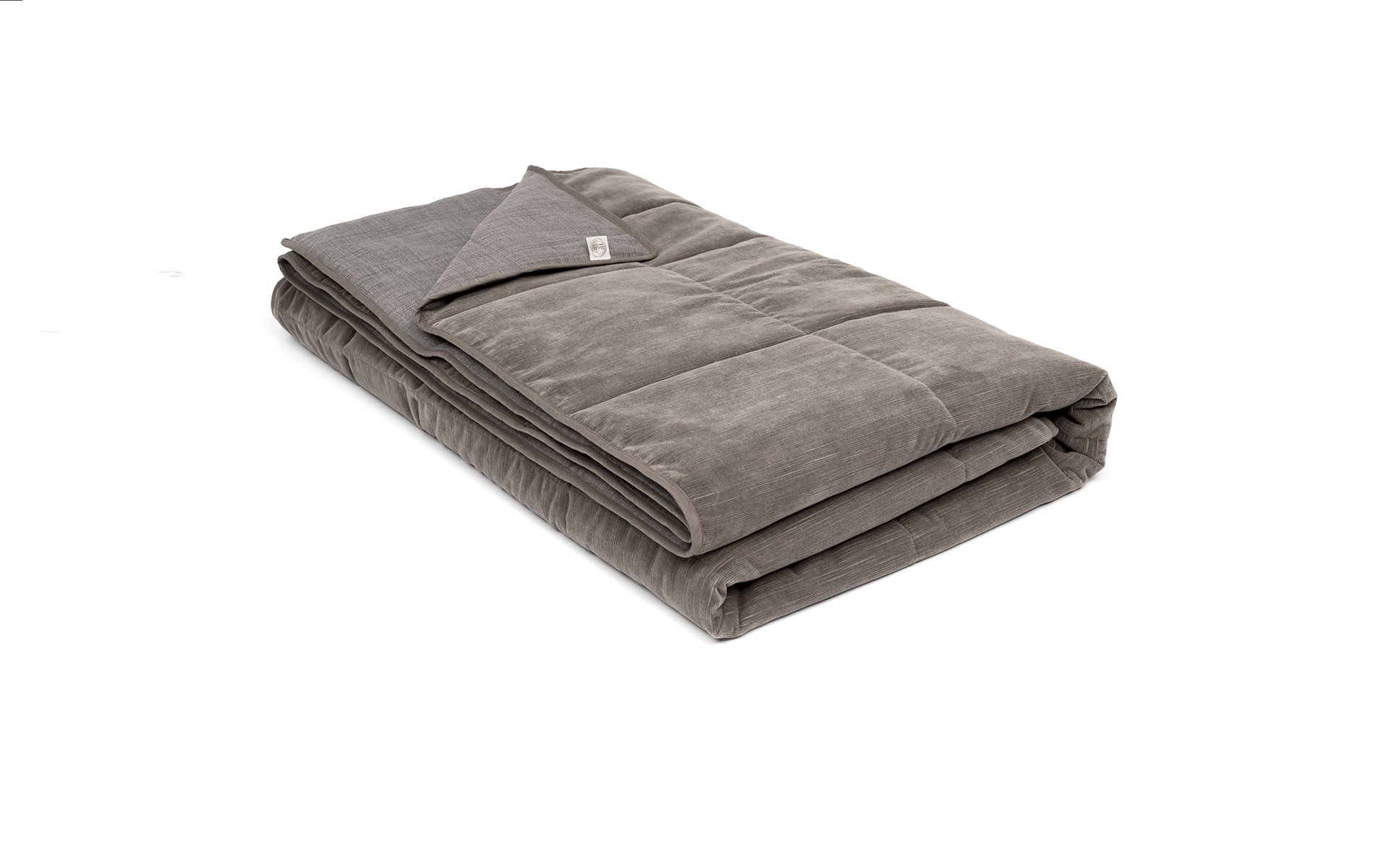 Mrs.Me bedendspread Hero Taupe vintage coated velvet 1920x1200