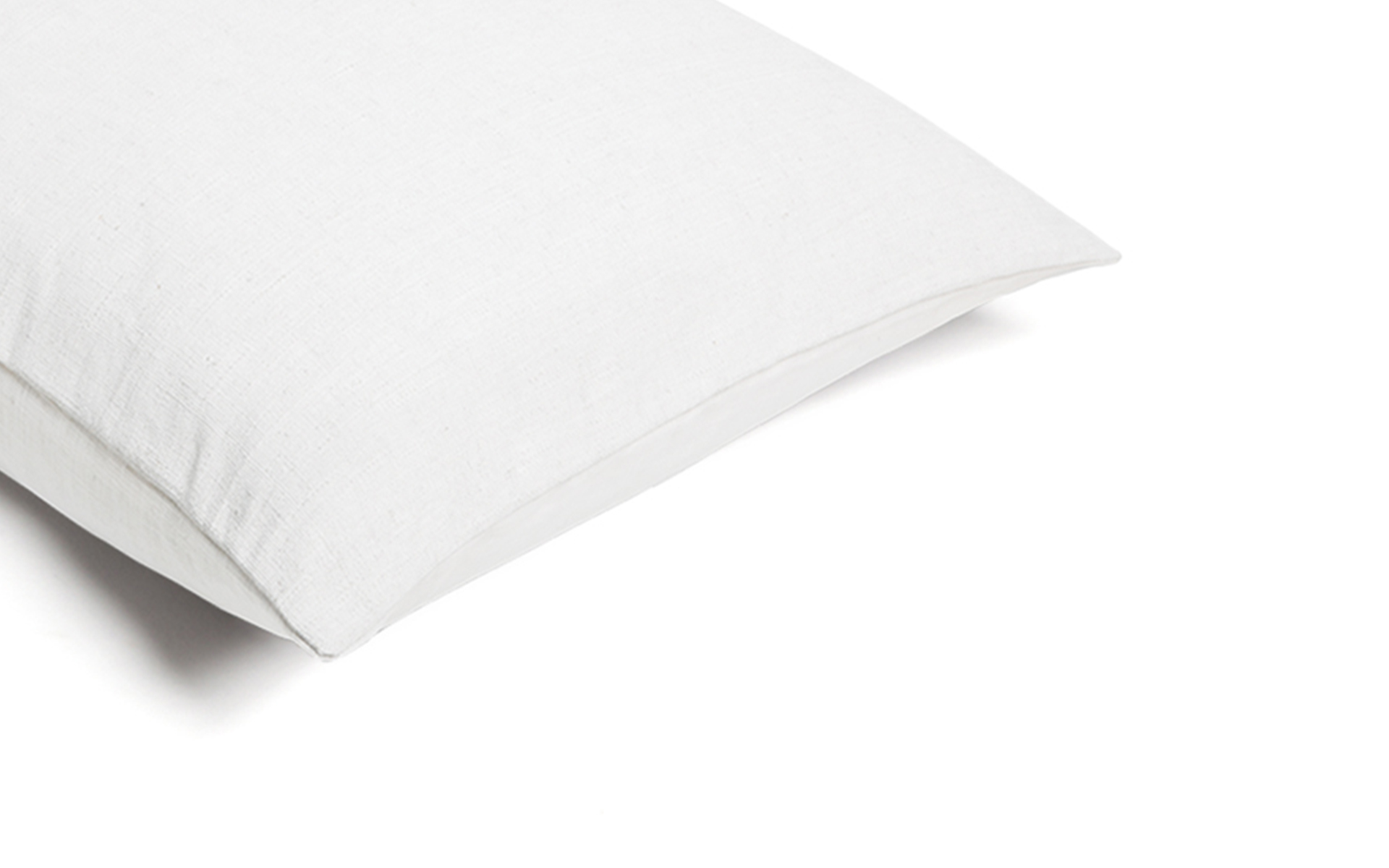 Mrs.Me home couture - cushion Canvas Chalkwhite detail 2